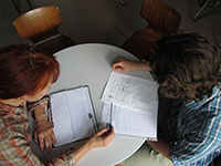 Beratung in der Botanikschule Beratung in der Botanikschule